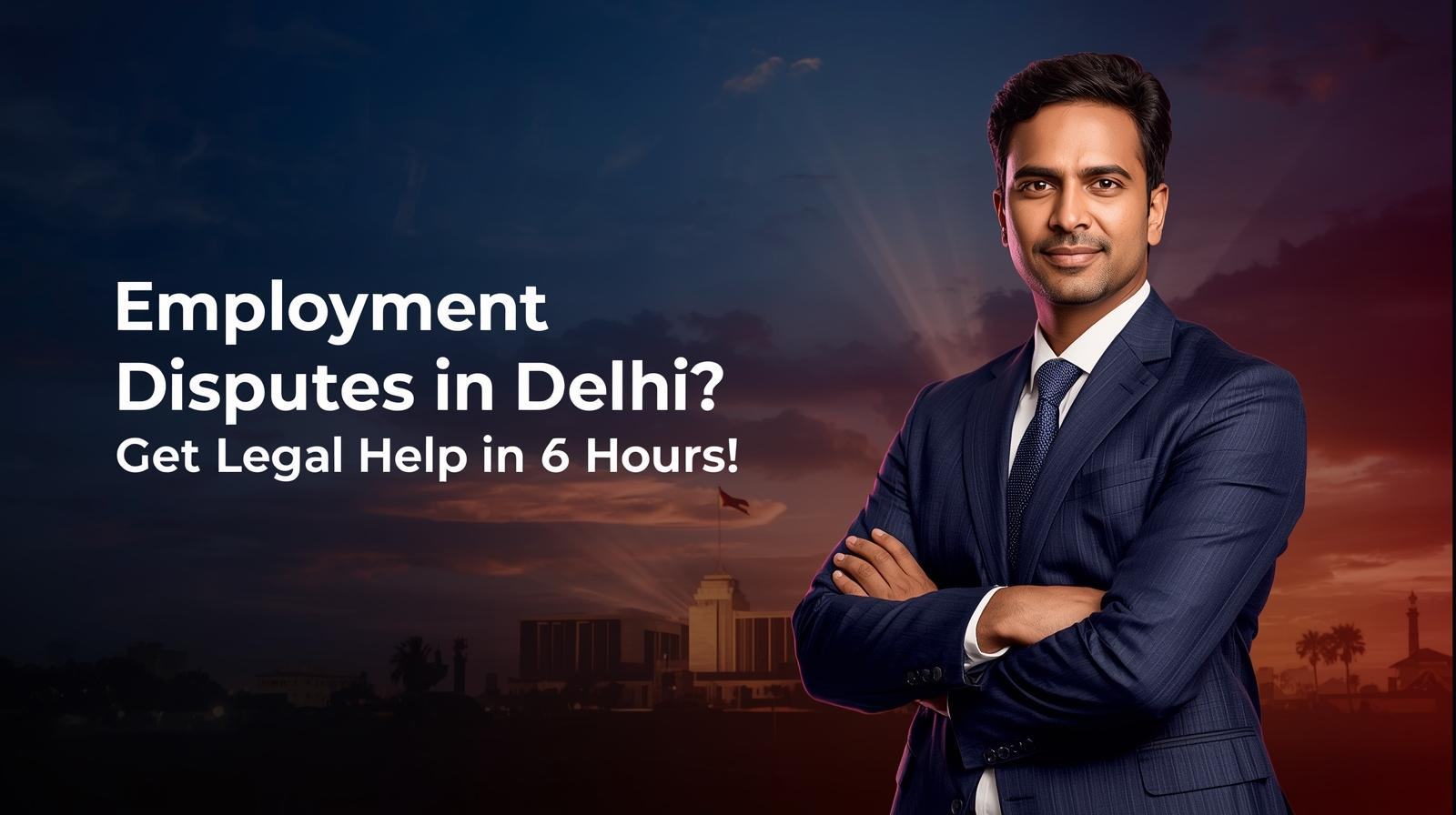 Employment Dispute Delhi Legal Help - Wrongful Termination, Salary Dispute & Workplace Harassment Lawyers